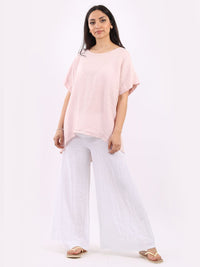 Carmella - MADE IN ITALY Top One Size (10-16) Pink NZ LUMA