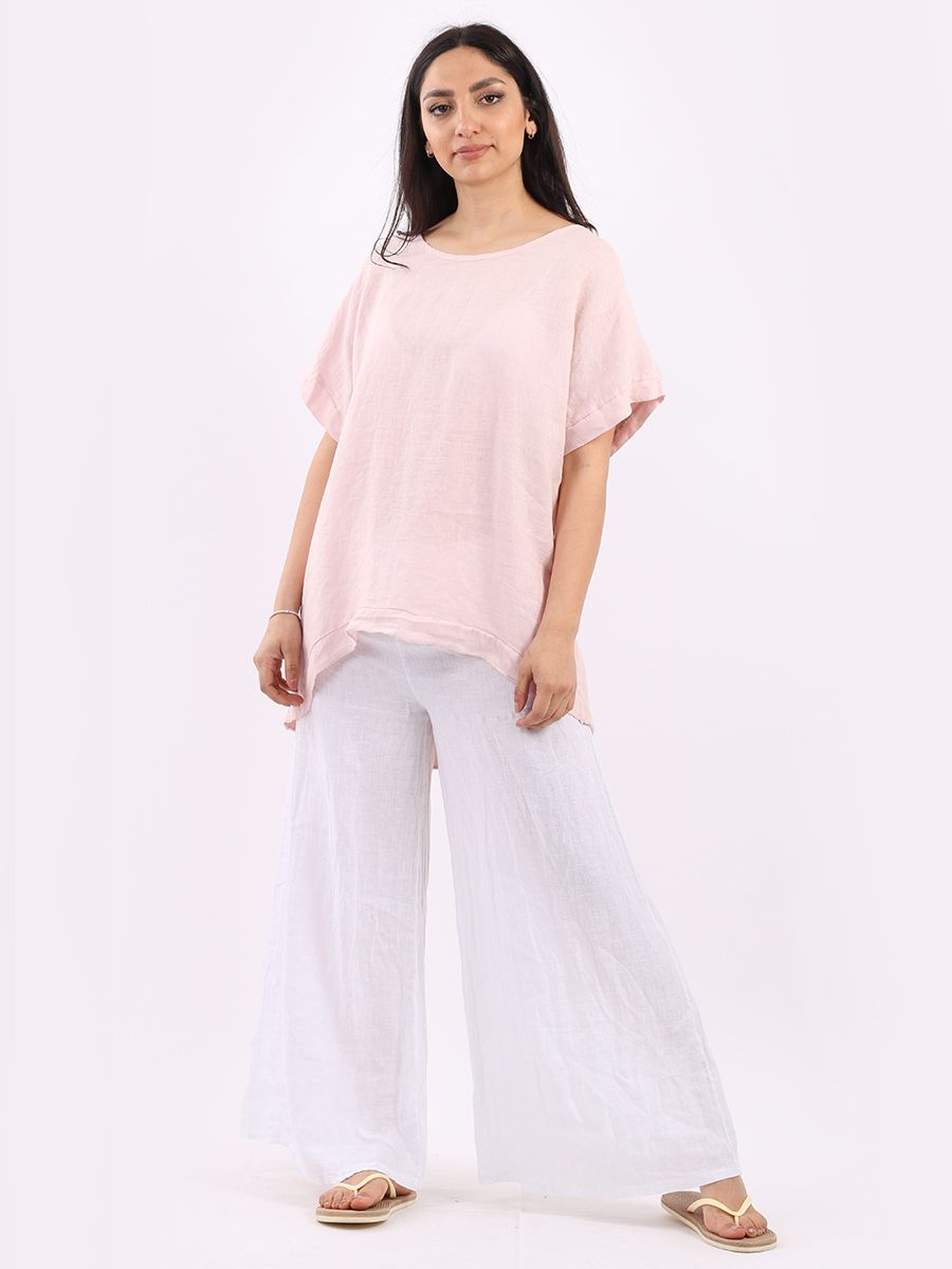 Carmella - MADE IN ITALY Top One Size (10-16) Pink NZ LUMA