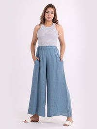 Imilia - MADE IN ITALY Pant One Size (10-14) Denim NZ LUMA