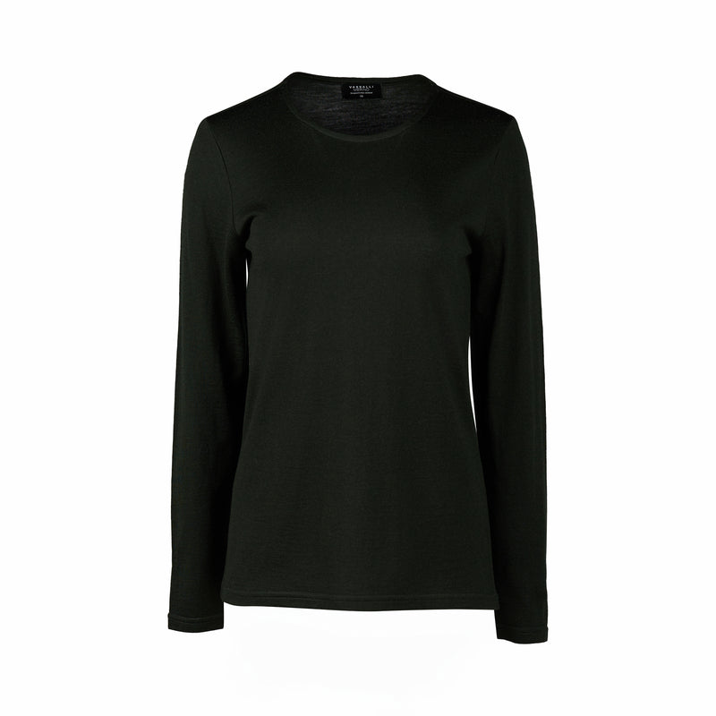 100% Merino Basic L/S Crew - VASSALLI Top NZ LUMA