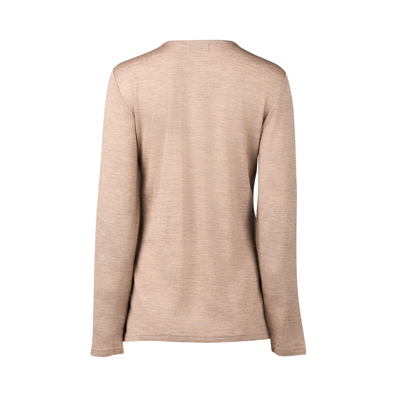 100% Merino Basic L/S Crew - VASSALLI Top NZ LUMA