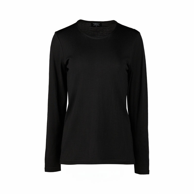 100% Merino Basic L/S Crew - VASSALLI Top NZ LUMA