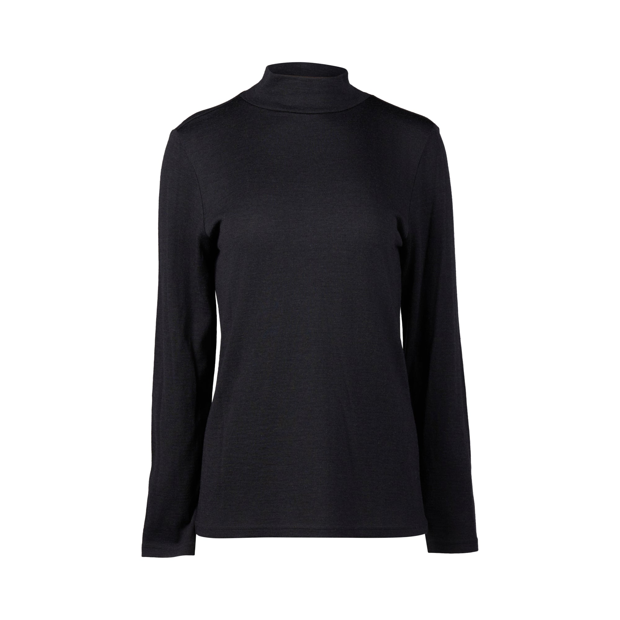 100% Merino Basic L/S Polo - Midnight - VASSALLI Top NZ LUMA