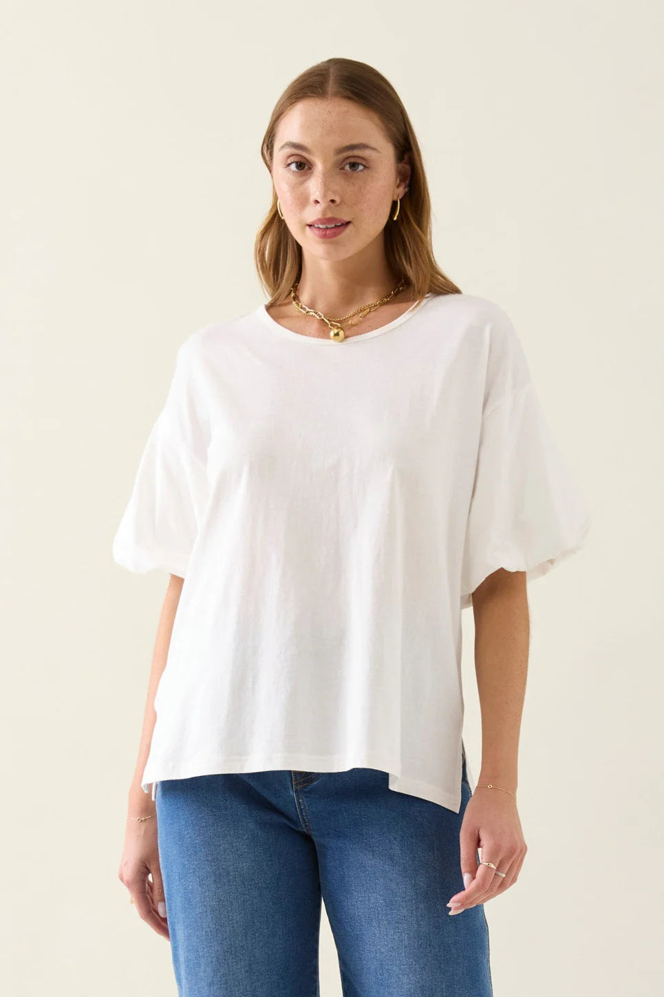 Edith T Shirt - Lotus - ISLE OF MINE TOPS NZ LUMA