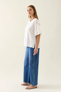 Edith T Shirt - Lotus - ISLE OF MINE TOPS NZ LUMA