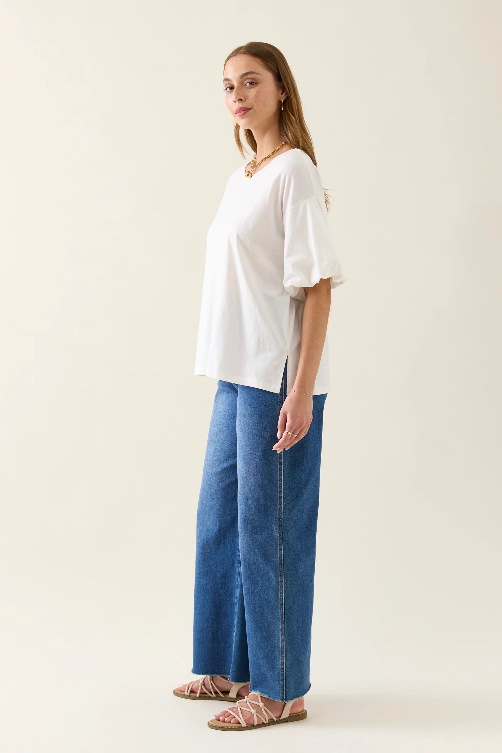 Edith T Shirt - Lotus - ISLE OF MINE TOPS NZ LUMA