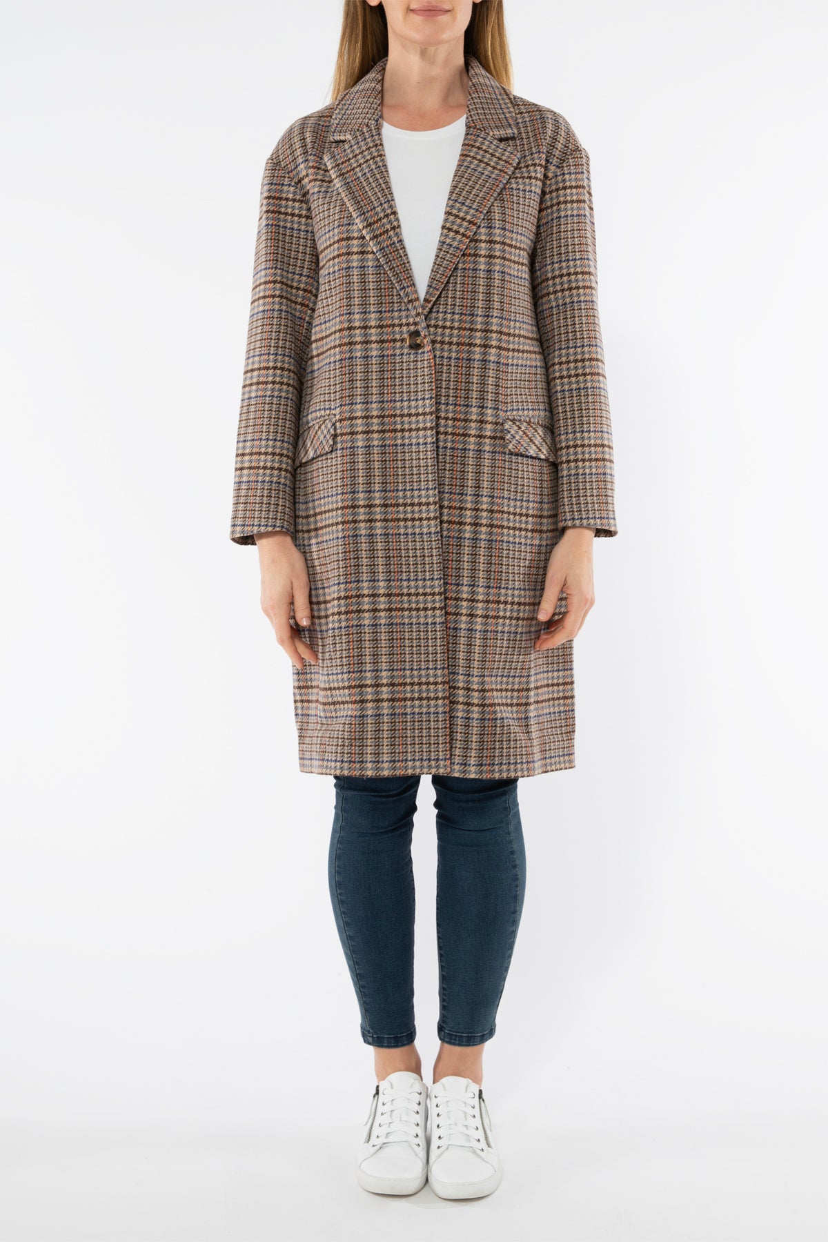 Multi Check Coat - JUMP