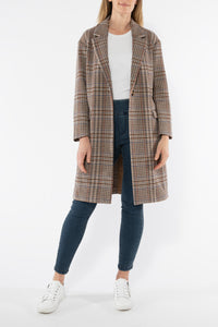 Multi Check Coat - JUMP