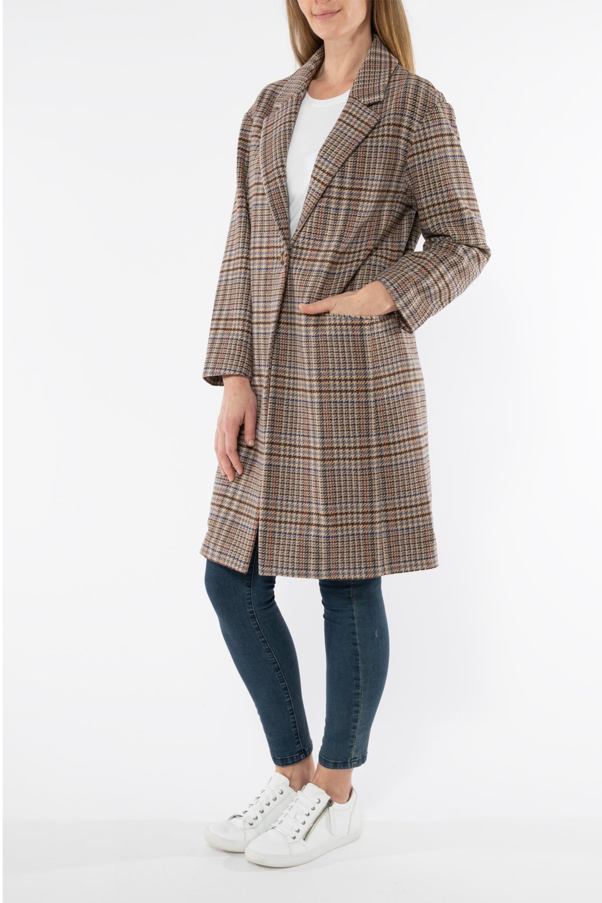 Multi Check Coat - JUMP