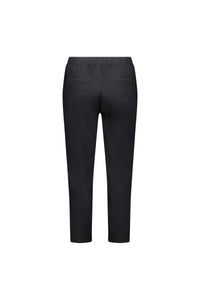 7/8 Length Skinny Leg Elastic Waist Pant - Black - VASSALLI Pant NZ LUMA