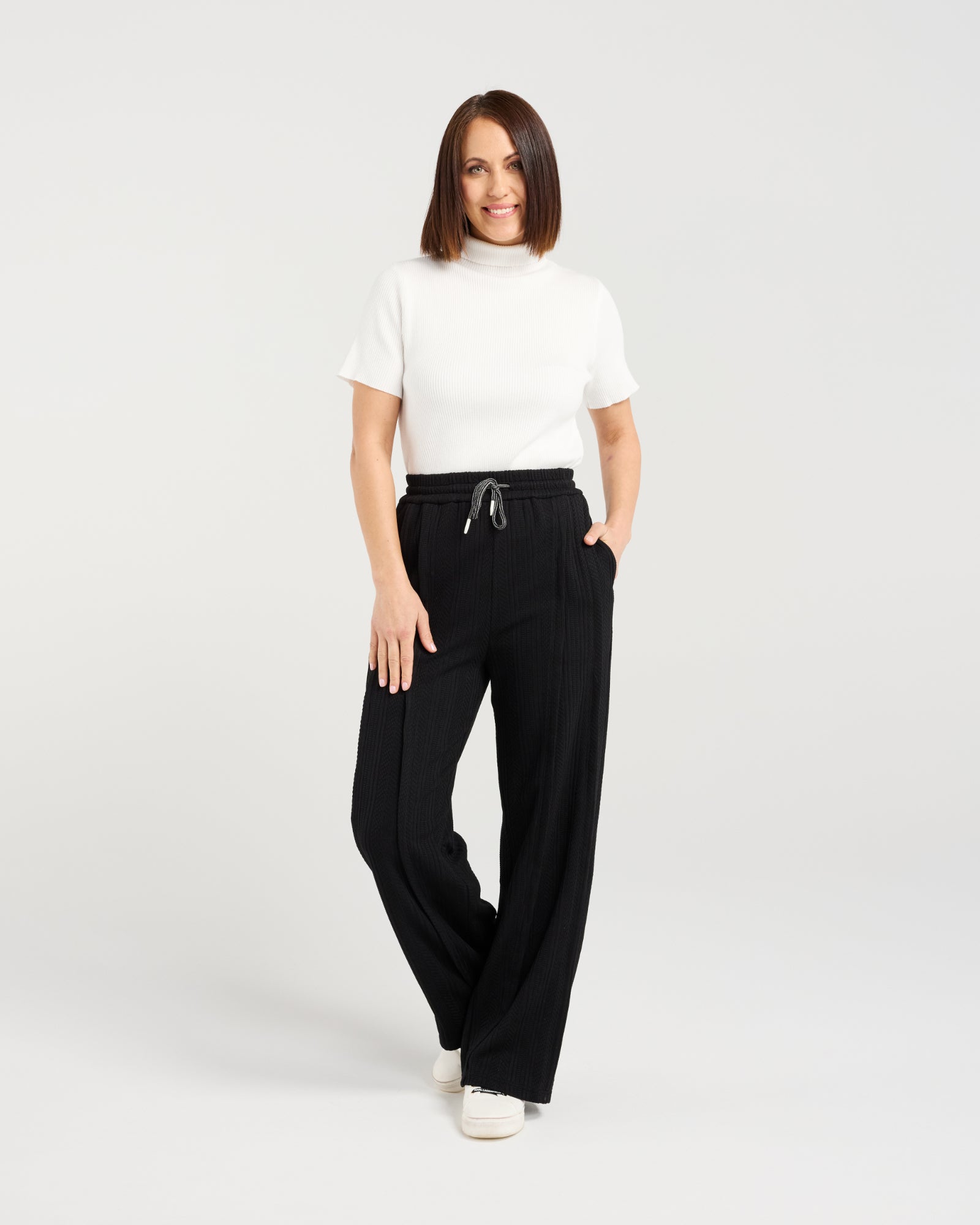 Adele Pant - Black - SEDUCE Pant NZ LUMA