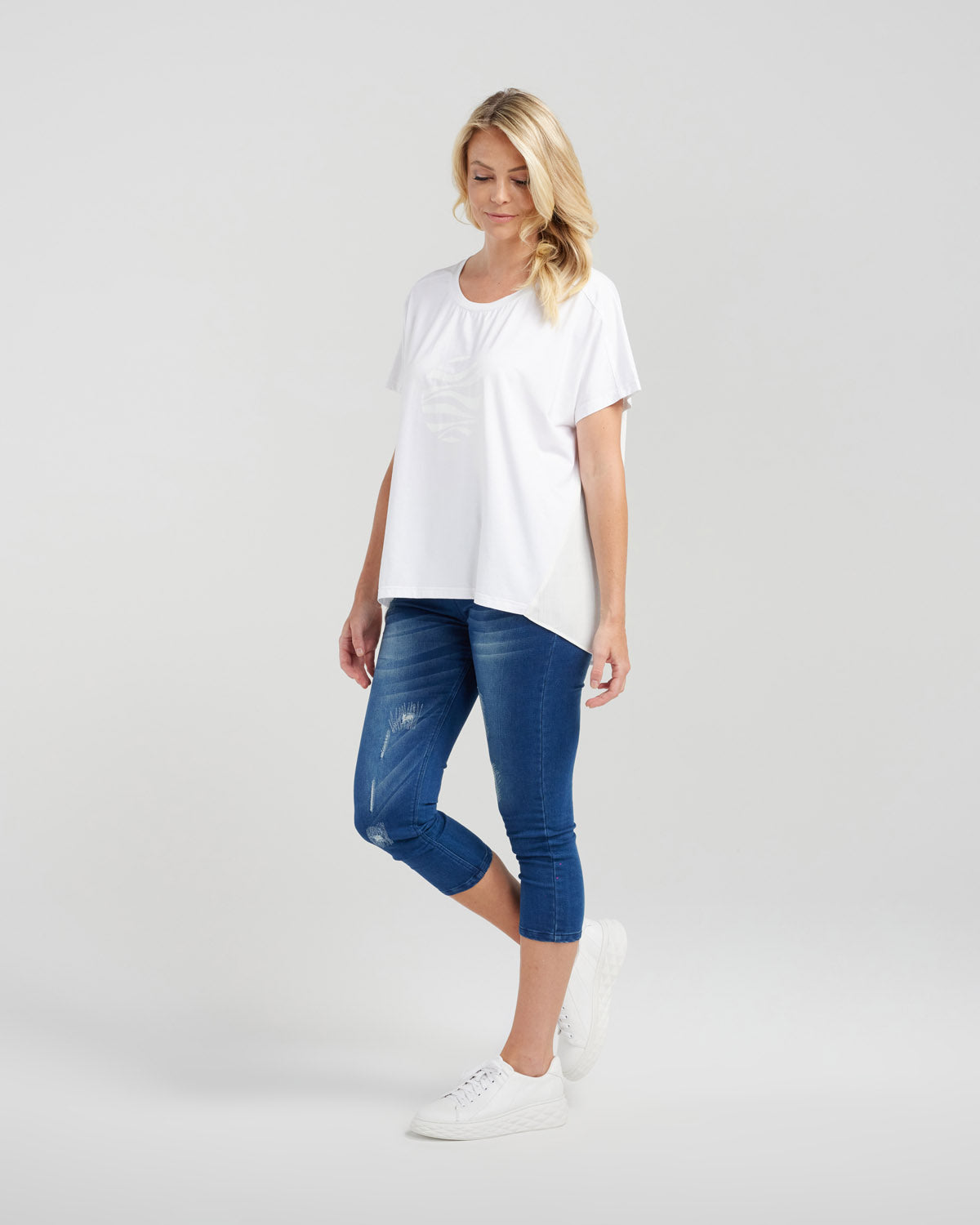 Alice Top - White - ZAFINA Top NZ LUMA