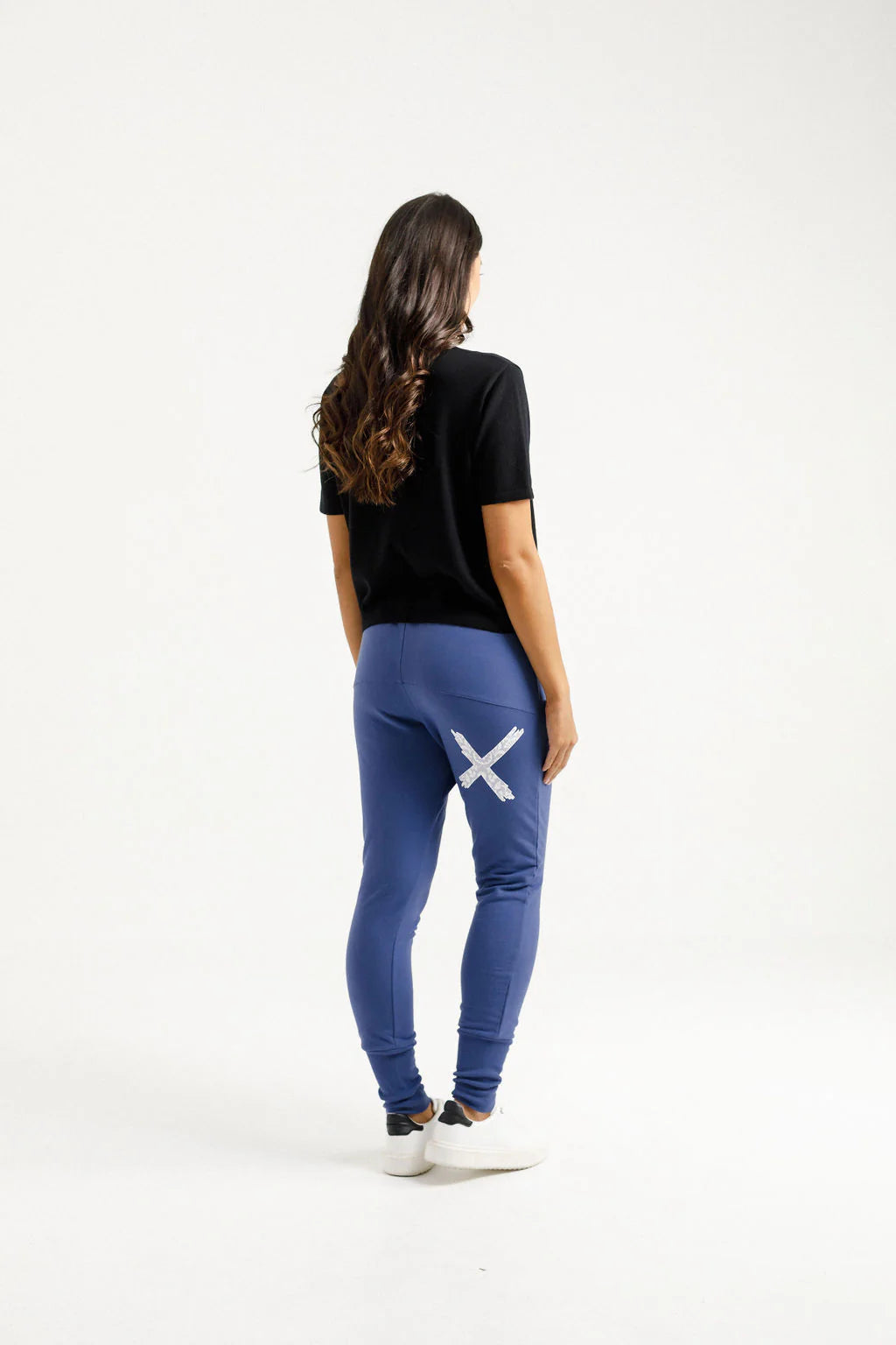 Alpine Apartment Pant - Hyacinth w Lilac Damask X- HOME-LEE Pant NZ LUMA