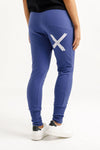 Alpine Apartment Pant - Hyacinth w Lilac Damask X- HOME-LEE Pant NZ LUMA