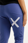 Alpine Apartment Pant - Hyacinth w Lilac Damask X- HOME-LEE Pant NZ LUMA
