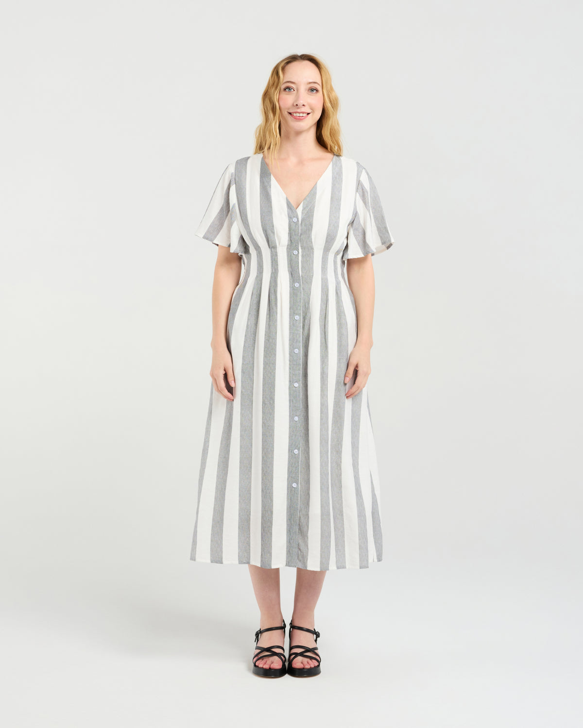 Amara Dress - Pebble Shore - SEDUCE Dress NZ LUMA