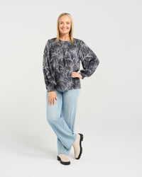 Amara Top - Stone Lily - ZAFINA Top NZ LUMA