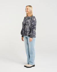 Amara Top - Stone Lily - ZAFINA Top NZ LUMA