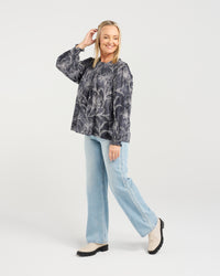 Amara Top - Stone Lily - ZAFINA Top NZ LUMA