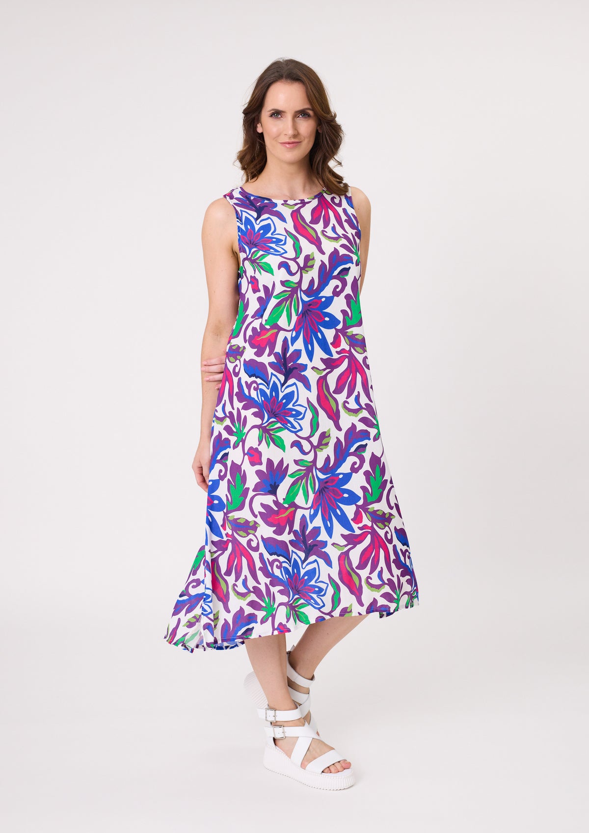 Ana Dress - Floral Print - LEMON TREE Dress NZ LUMA