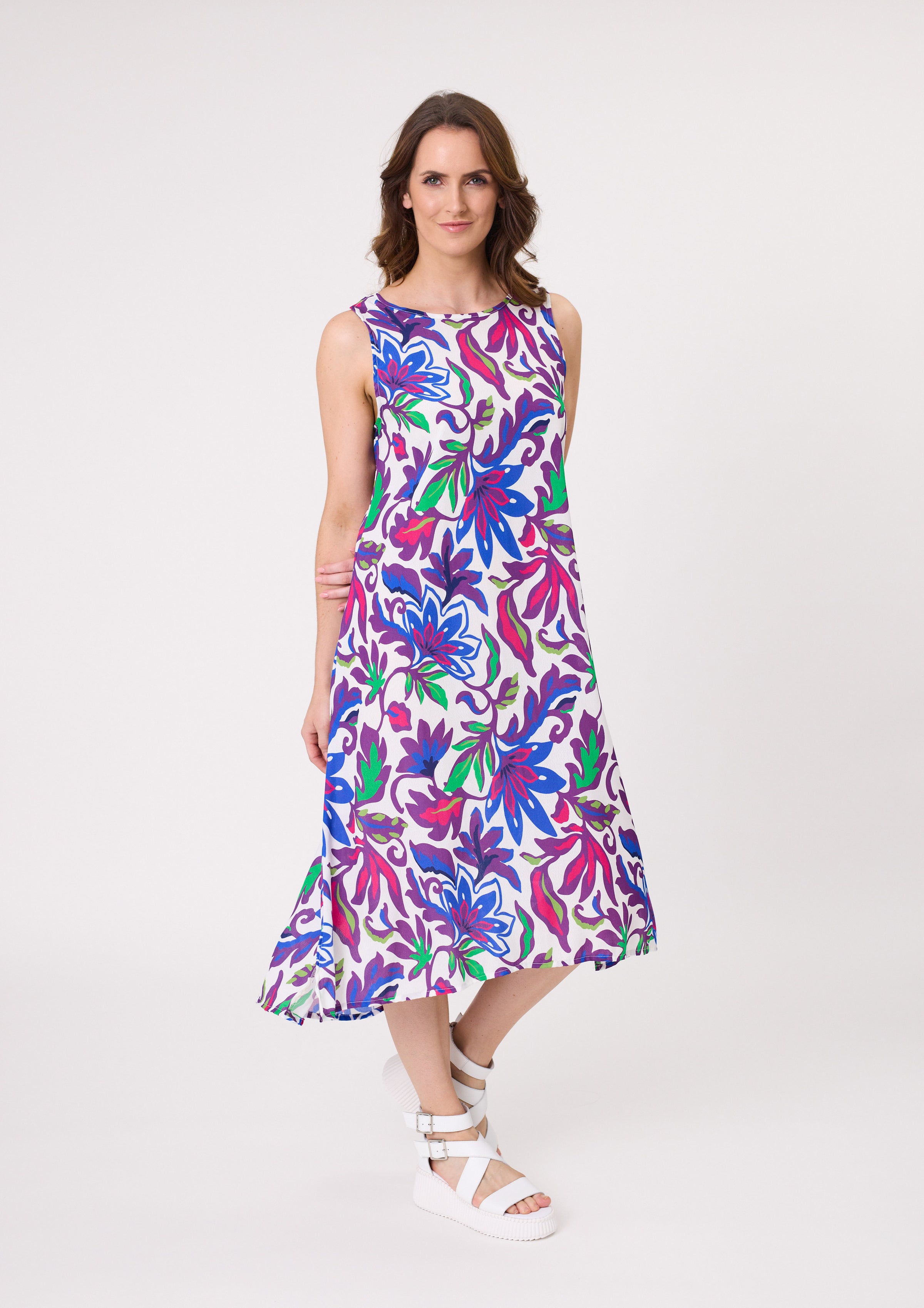 Ana Dress - Floral Print - LEMON TREE Dress NZ LUMA