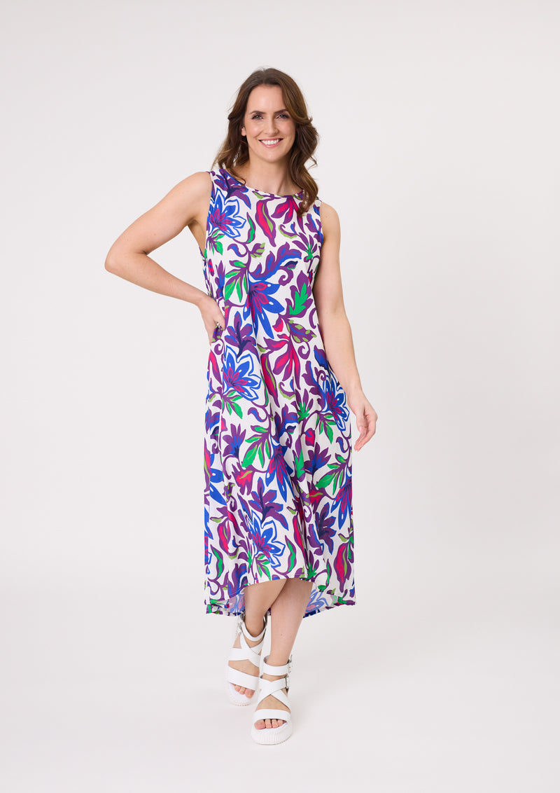 Ana Dress - Floral Print - LEMON TREE Dress NZ LUMA