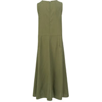 Anna Drop Waist Dress - Bonsai - MOKE Dress NZ LUMA