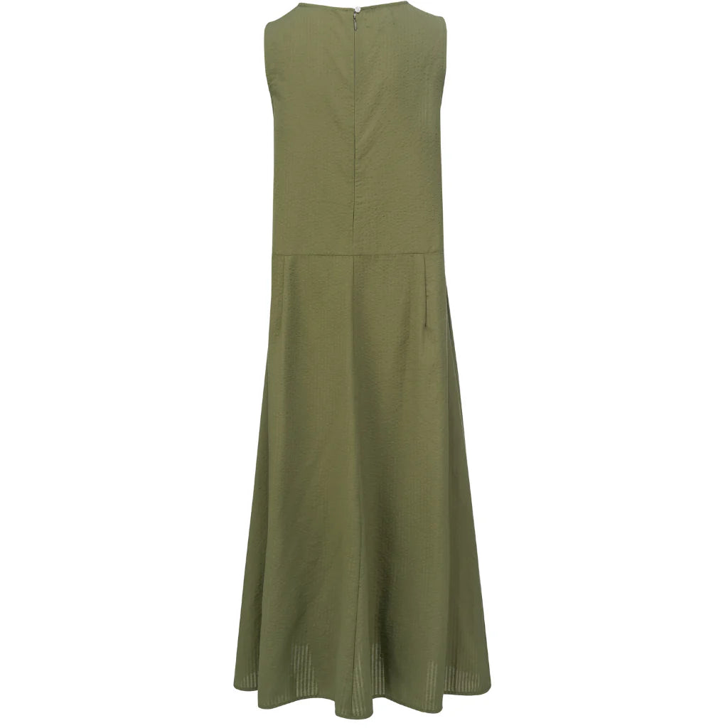 Anna Drop Waist Dress - Bonsai - MOKE Dress NZ LUMA