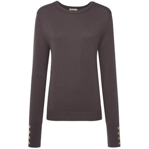 Anne Sweater - Cocoa Powder - MOKE KNITWEAR NZ LUMA