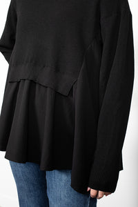 Le Monde Top - Black -ANTLER TOPS NZ LUMA