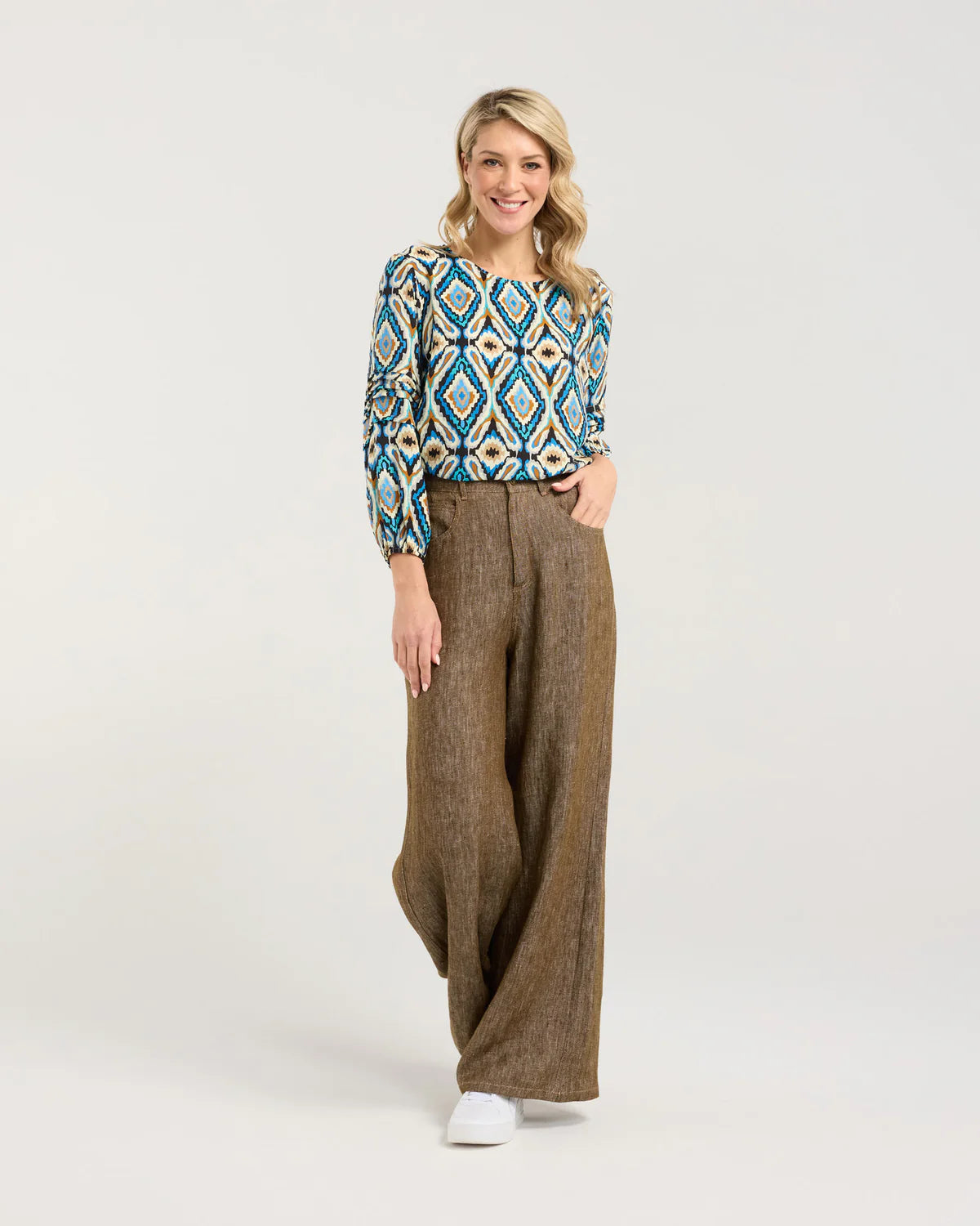 Apollo Denim Wide Leg Jean - blackstone Pant NZ LUMA