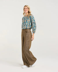 Apollo Denim Wide Leg Jean - blackstone Pant NZ LUMA