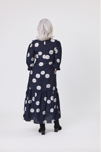 April Dress - Black Dot - LEMON TREE Dress NZ LUMA