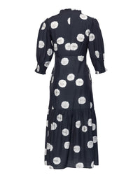 April Dress - Black Dot - LEMON TREE Dress NZ LUMA