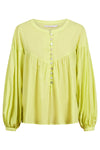 Aurora Button Blouse - Pomelo - ISLE OF MINE