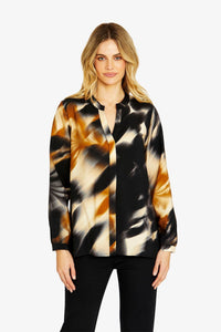 Aurora Pintuck Blouse - Aurora - PING PONG Top NZ LUMA