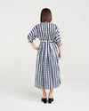 Ava Dress - Ink Check - SEDUCE Dress NZ LUMA