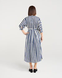 Ava Dress - Ink Check - SEDUCE Dress NZ LUMA