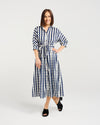 Ava Dress - Ink Check - SEDUCE Dress NZ LUMA