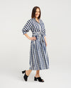 Ava Dress - Ink Check - SEDUCE Dress NZ LUMA
