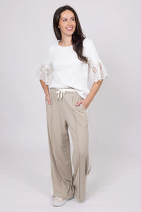 Avery Pant - Sage - CHARLO Pant NZ LUMA