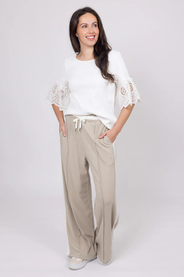 Avery Pant - Sage - CHARLO Pant NZ LUMA
