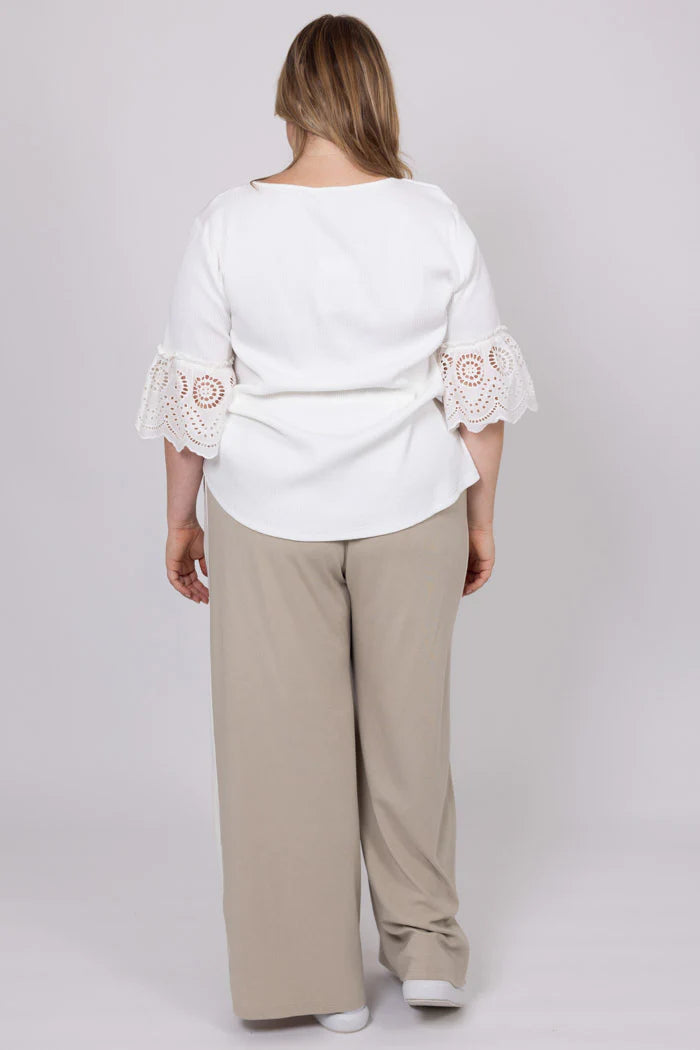 Avery Pant - Sage - CHARLO Pant NZ LUMA