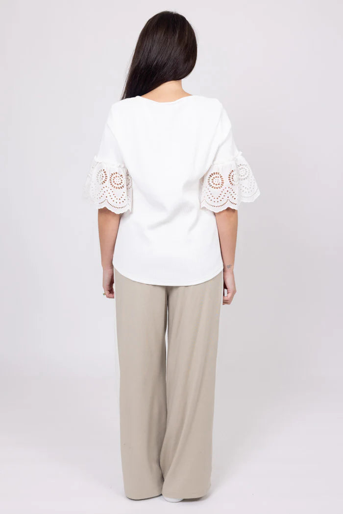 Avery Pant - Sage - CHARLO Pant NZ LUMA