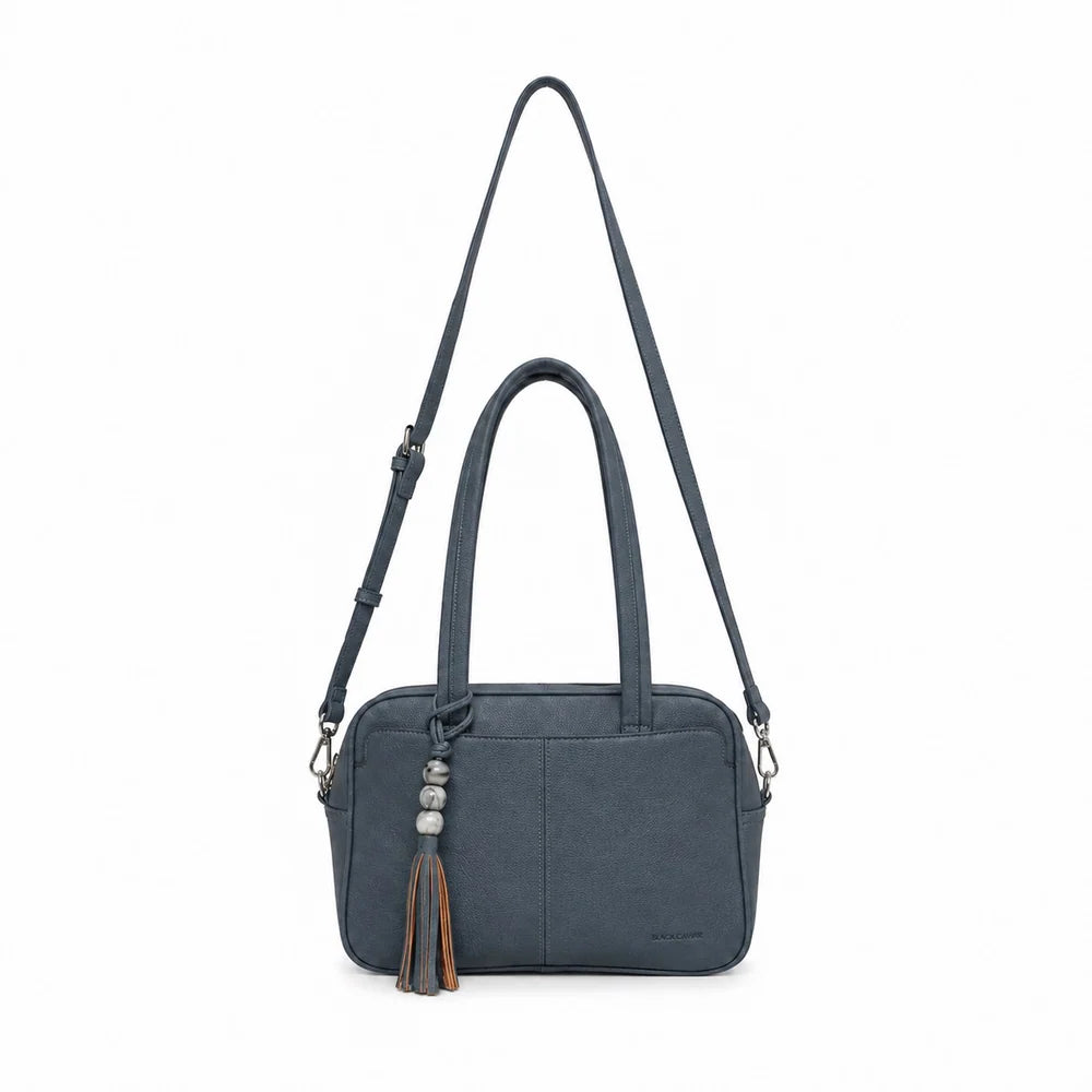 BLACK CAVIAR - Angelique 2 Piece Bowler Handbag