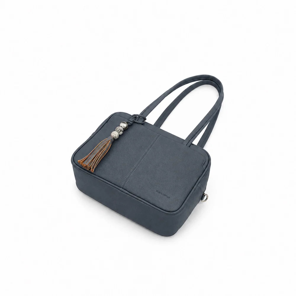 BLACK CAVIAR - Angelique 2 Piece Bowler Handbag