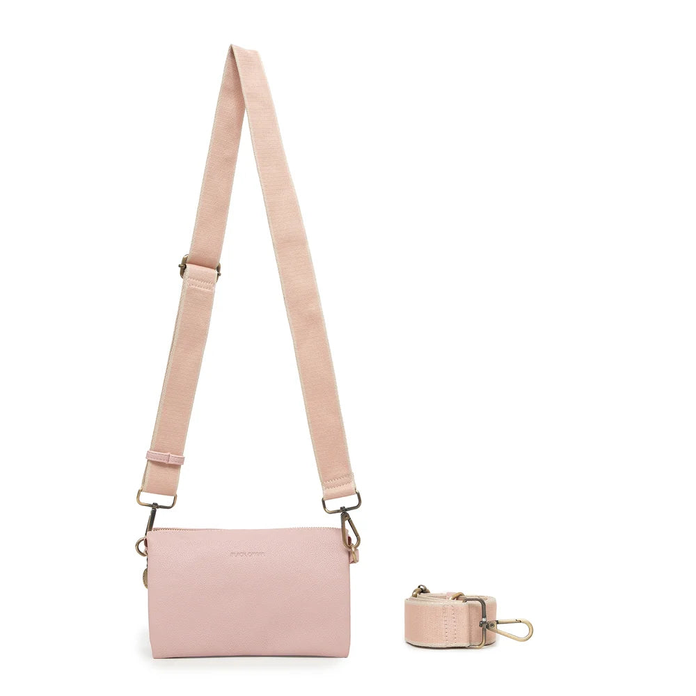 BLACK CAVIAR - Edie Crossbody Bag Accessories Pink NZ LUMA