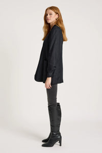 Bajau Blazer - Black - EB&IVE Jacket NZ LUMA
