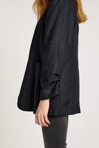 Bajau Blazer - Black - EB&IVE Jacket NZ LUMA
