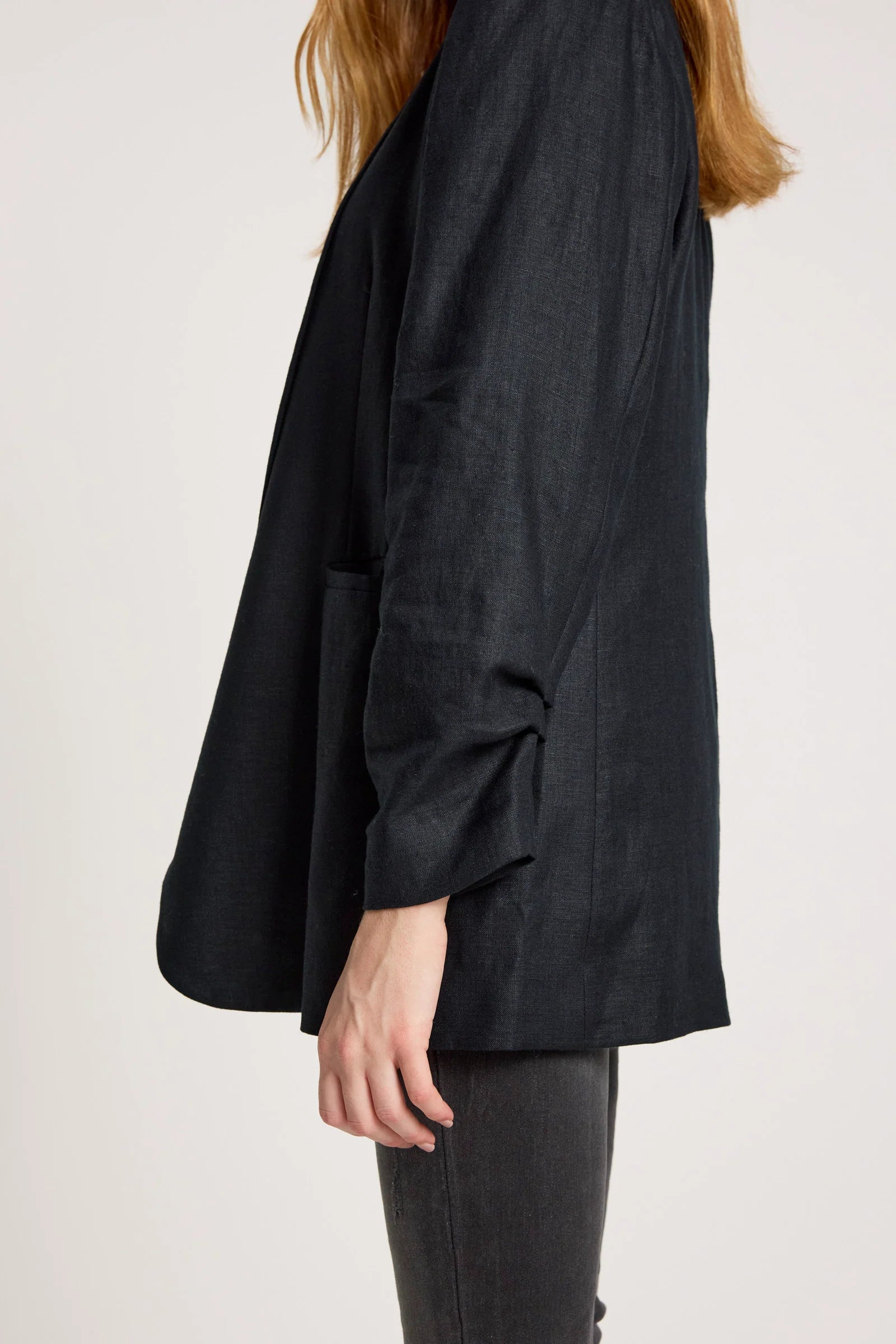 Bajau Blazer - Black - EB&IVE Jacket NZ LUMA